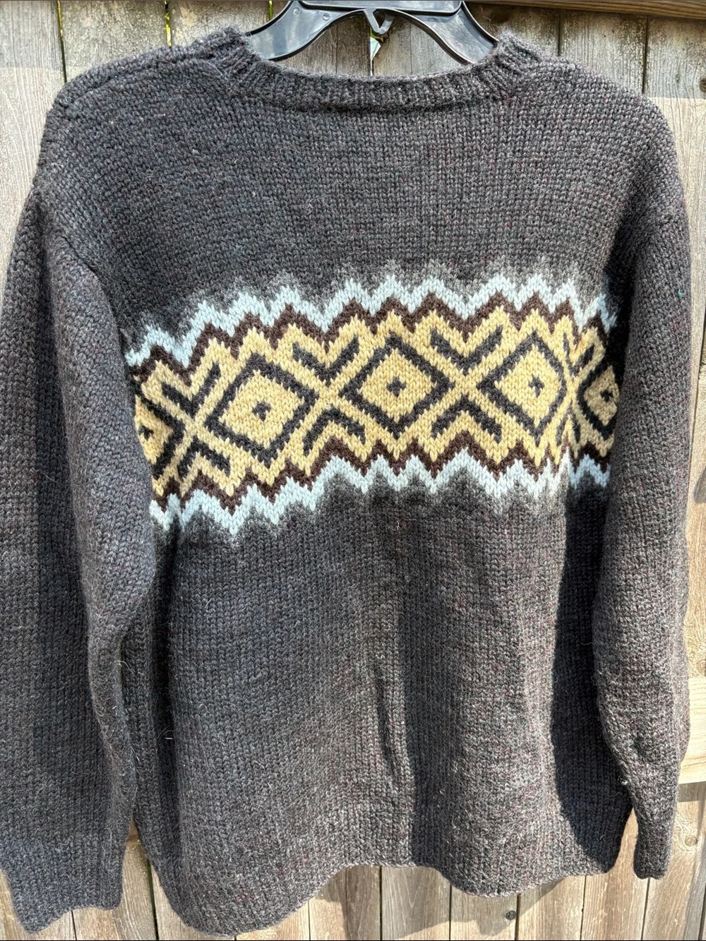 J. Crew medium vintage wool sweater.
